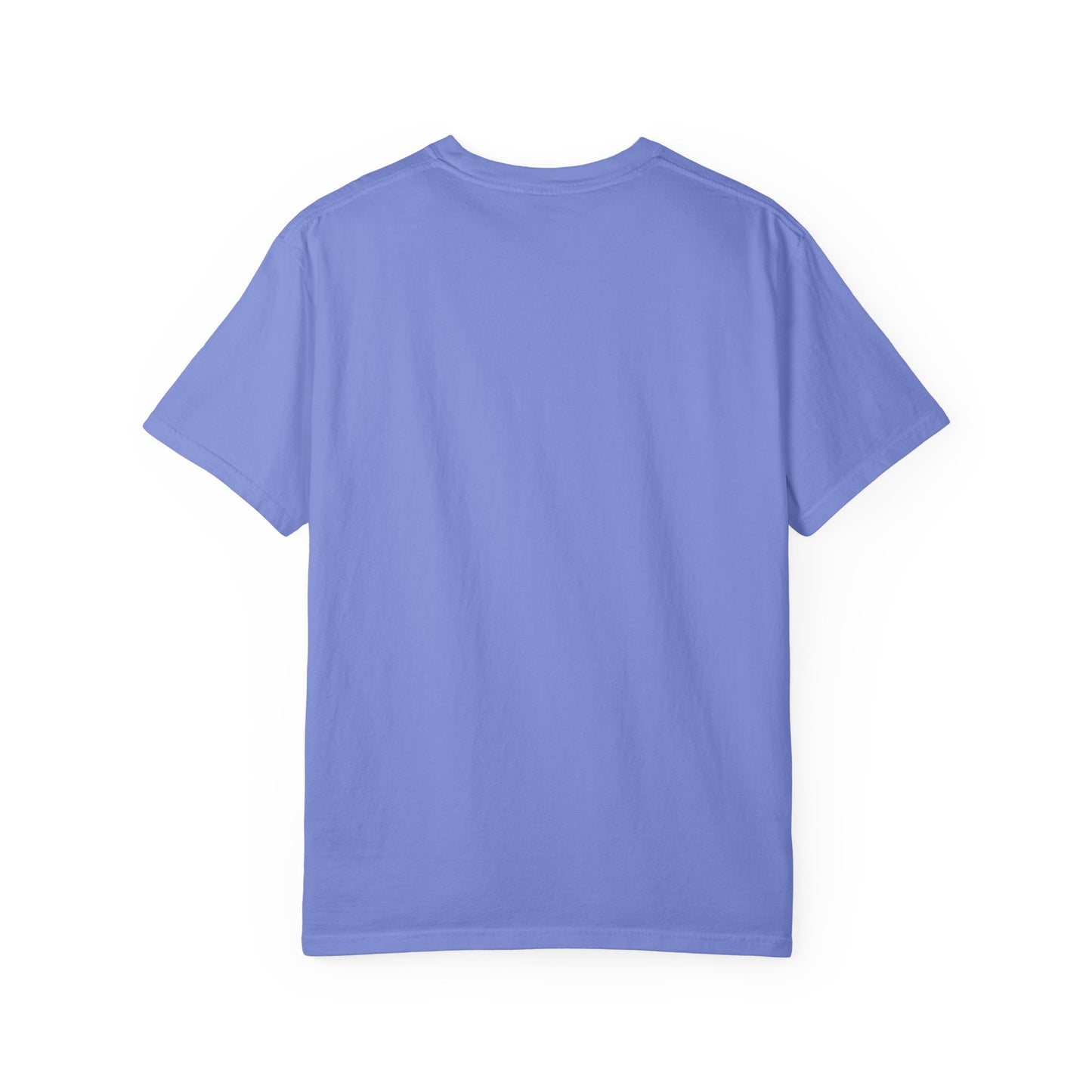 Happy Face Unisex Garment-Dyed T-shirt, Casual Wear, Graphic Tee, Gift for Friends, Summer Clothing, Positive Vibes