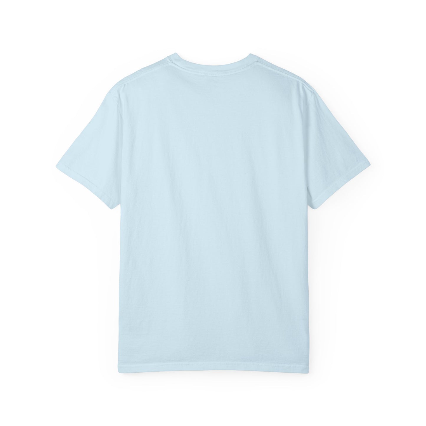 Happy Face Unisex Garment-Dyed T-shirt, Casual Wear, Graphic Tee, Gift for Friends, Summer Clothing, Positive Vibes
