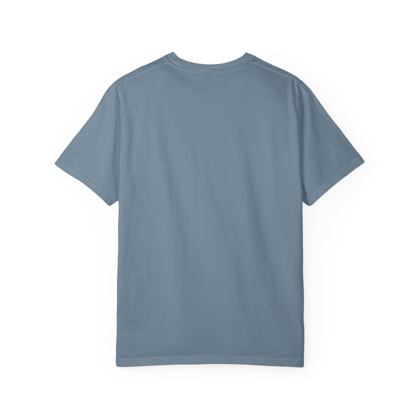 Happy Face Unisex Garment-Dyed T-shirt, Casual Wear, Graphic Tee, Gift for Friends, Summer Clothing, Positive Vibes