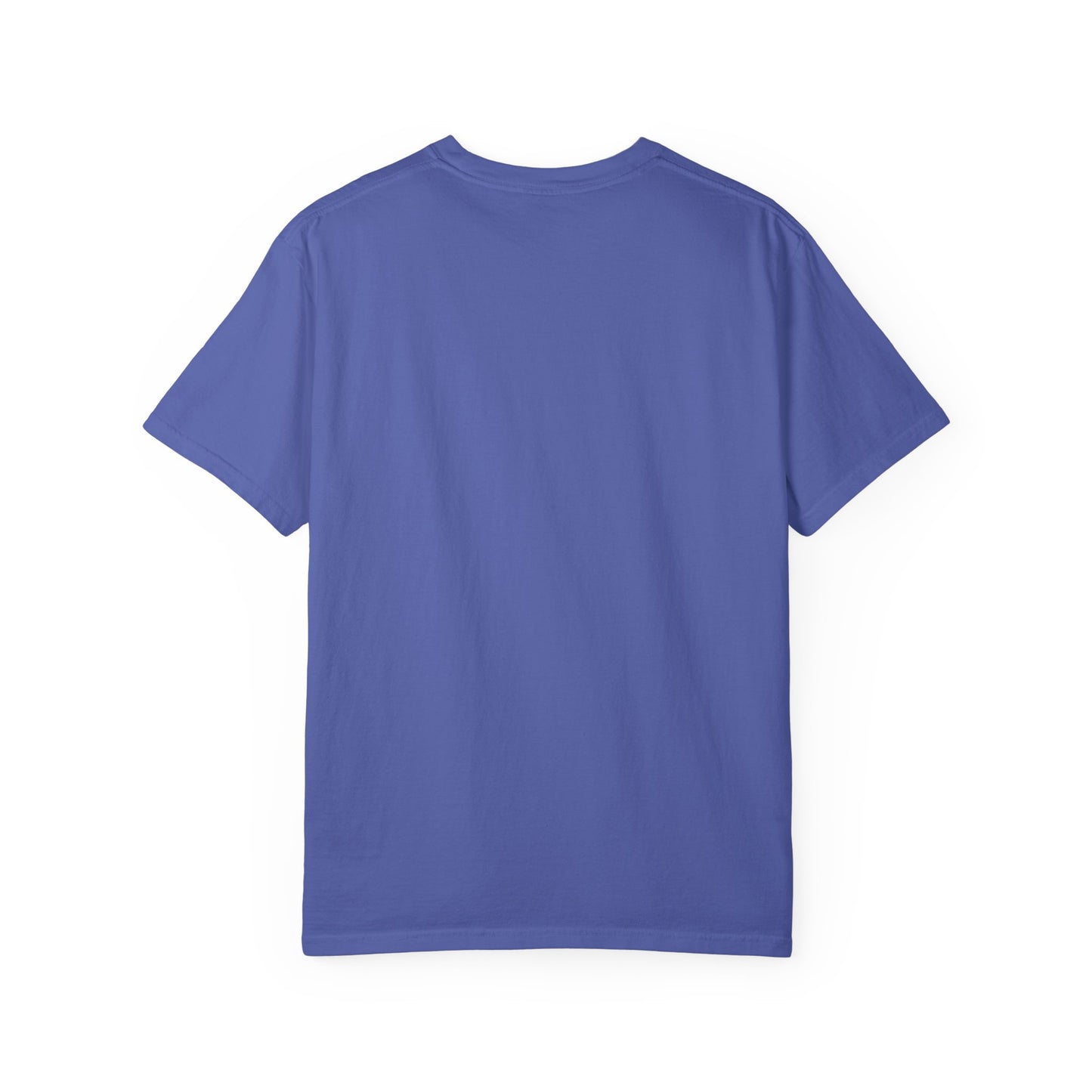 Happy Face Unisex Garment-Dyed T-shirt, Casual Wear, Graphic Tee, Gift for Friends, Summer Clothing, Positive Vibes