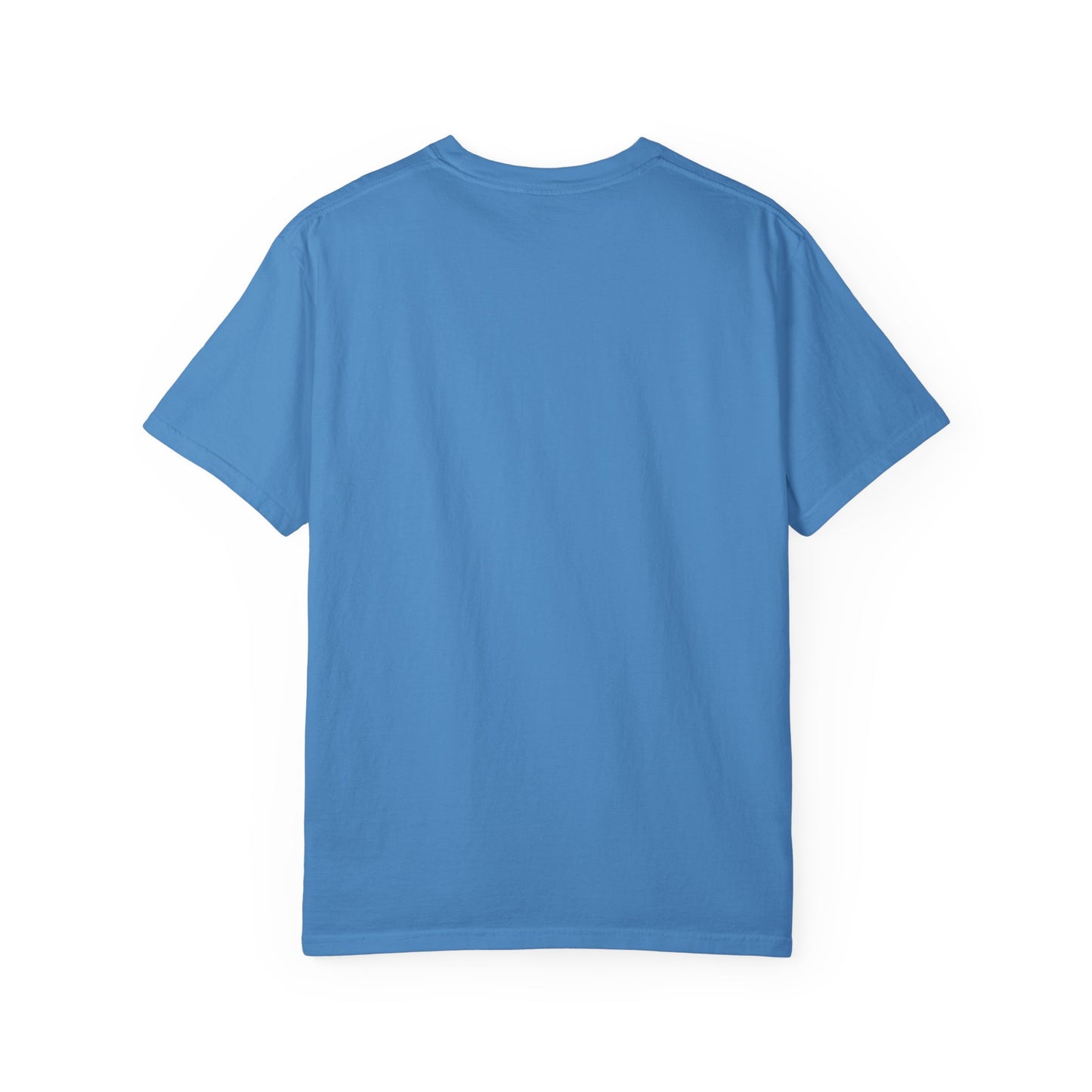 Happy Face Unisex Garment-Dyed T-shirt, Casual Wear, Graphic Tee, Gift for Friends, Summer Clothing, Positive Vibes