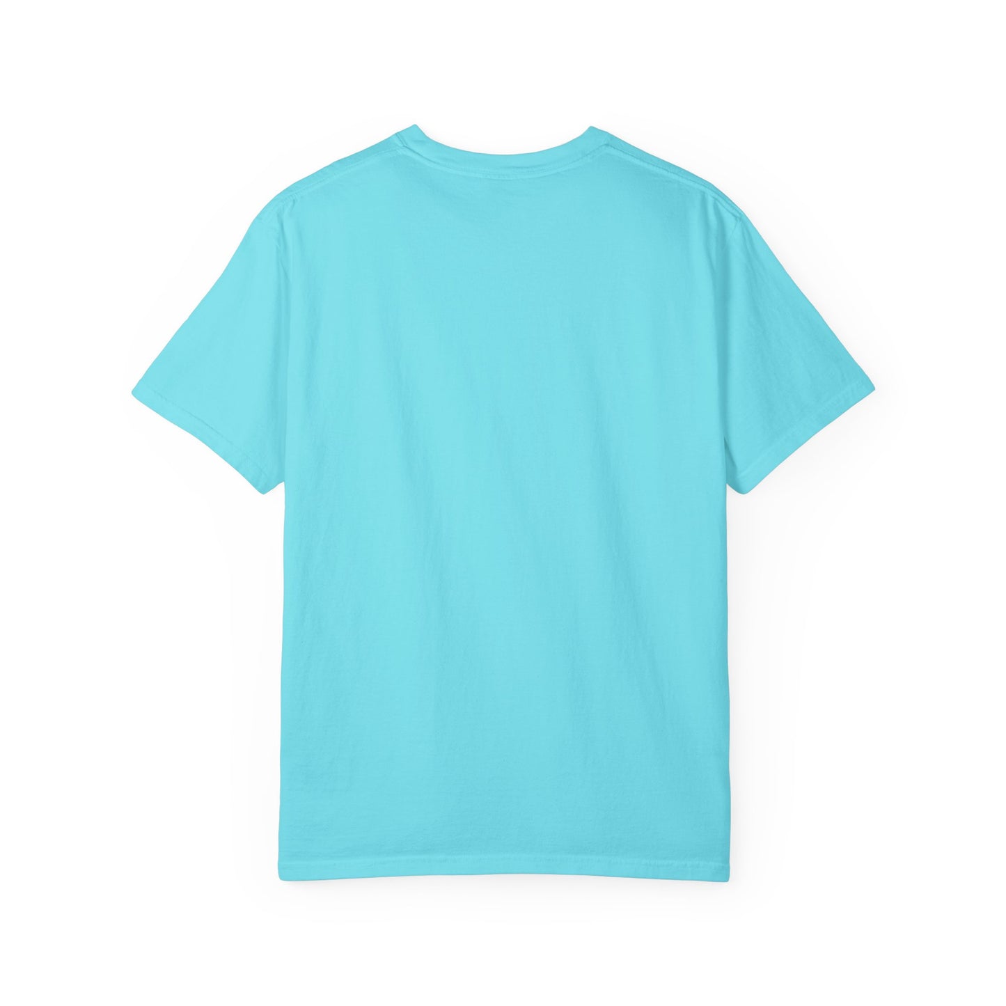 Happy Face Unisex Garment-Dyed T-shirt, Casual Wear, Graphic Tee, Gift for Friends, Summer Clothing, Positive Vibes