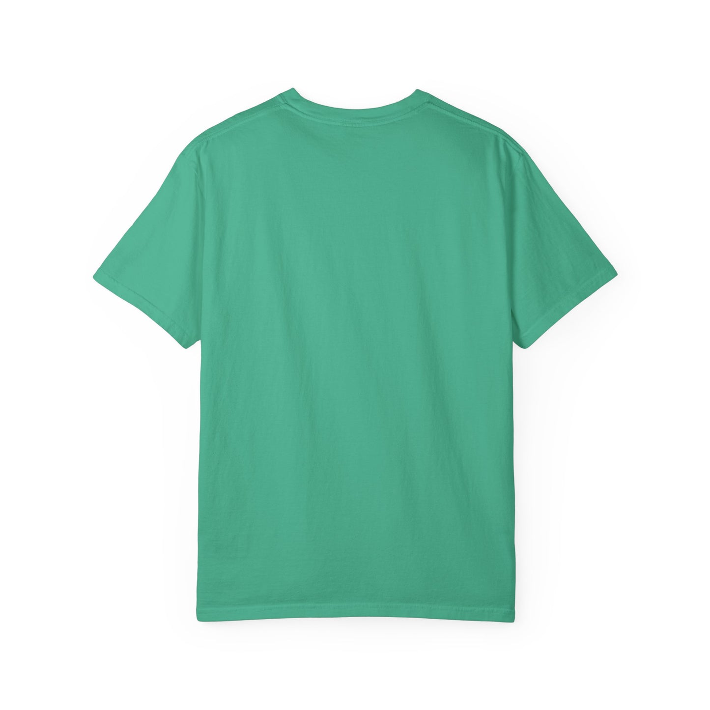 Happy Face Unisex Garment-Dyed T-shirt, Casual Wear, Graphic Tee, Gift for Friends, Summer Clothing, Positive Vibes