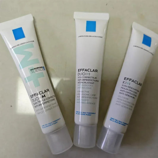 EFFACLAR K+ EFFACLAR Duo+M Emulsion Purifies Skin, Regulates Acne, Whitens Skin Care, Removes Acne And Blackheads 40ml