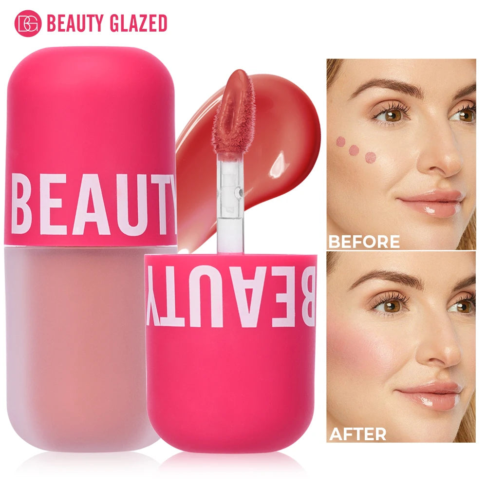 Beauty Glazed Liquid Blush 5 Colors