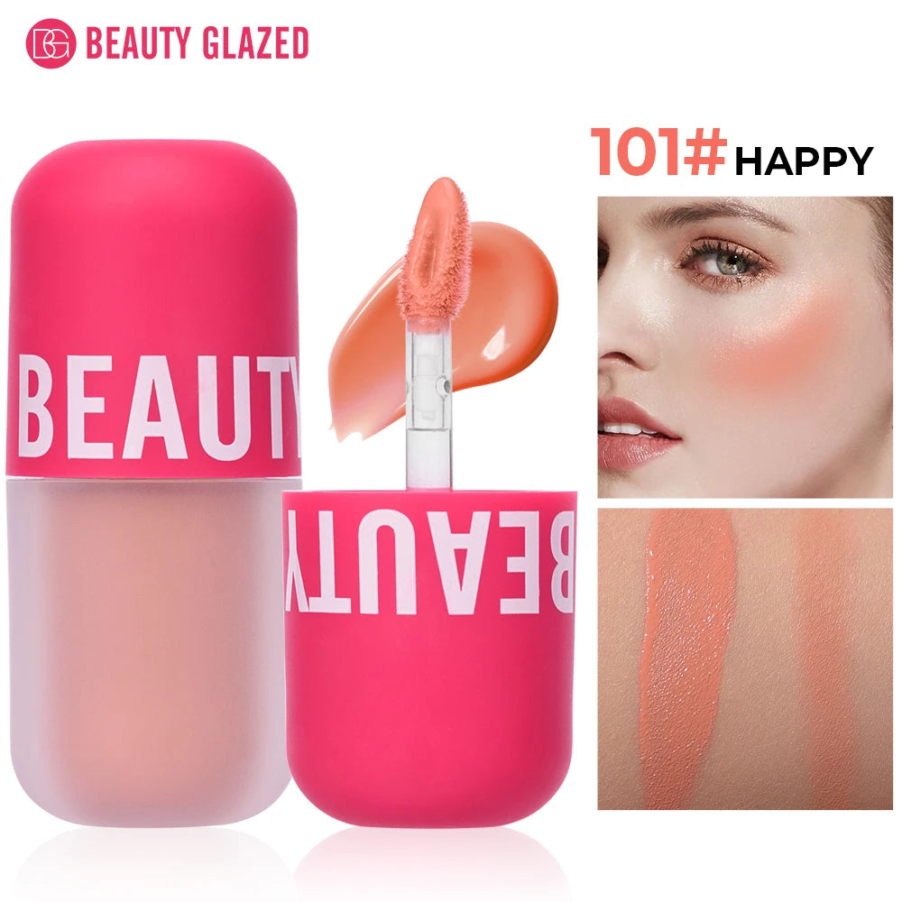 Beauty Glazed Liquid Blush 5 Colors