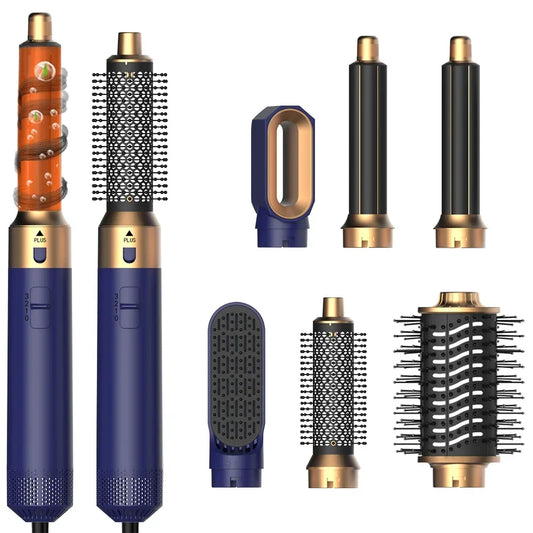 6 in 1 Hair Dryer Comb Brush Multifunctional Styling Set