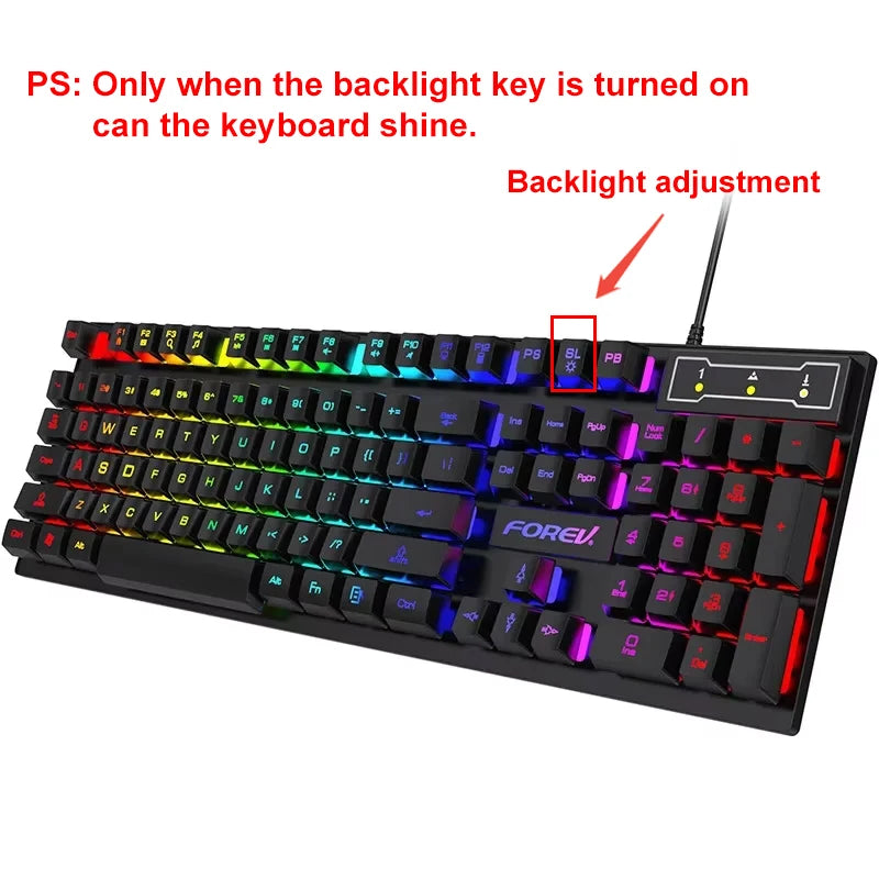 104 key Backlit Mechanical Keyboard