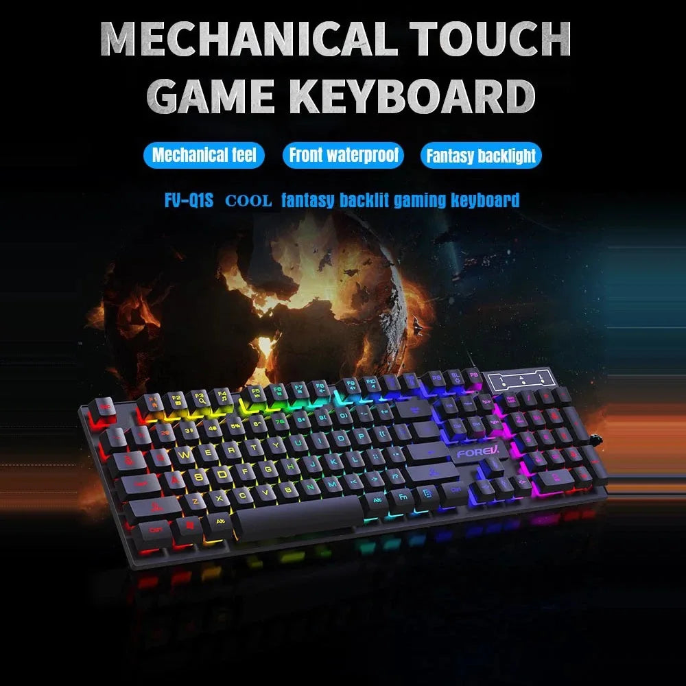 104 key Backlit Mechanical Keyboard