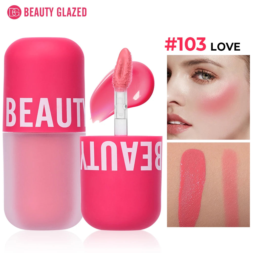 Beauty Glazed Liquid Blush 5 Colors
