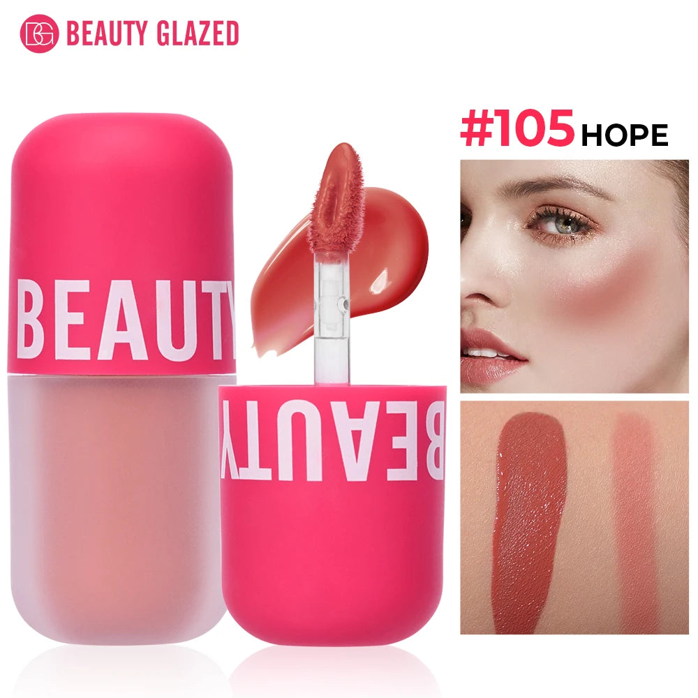 Beauty Glazed Liquid Blush 5 Colors