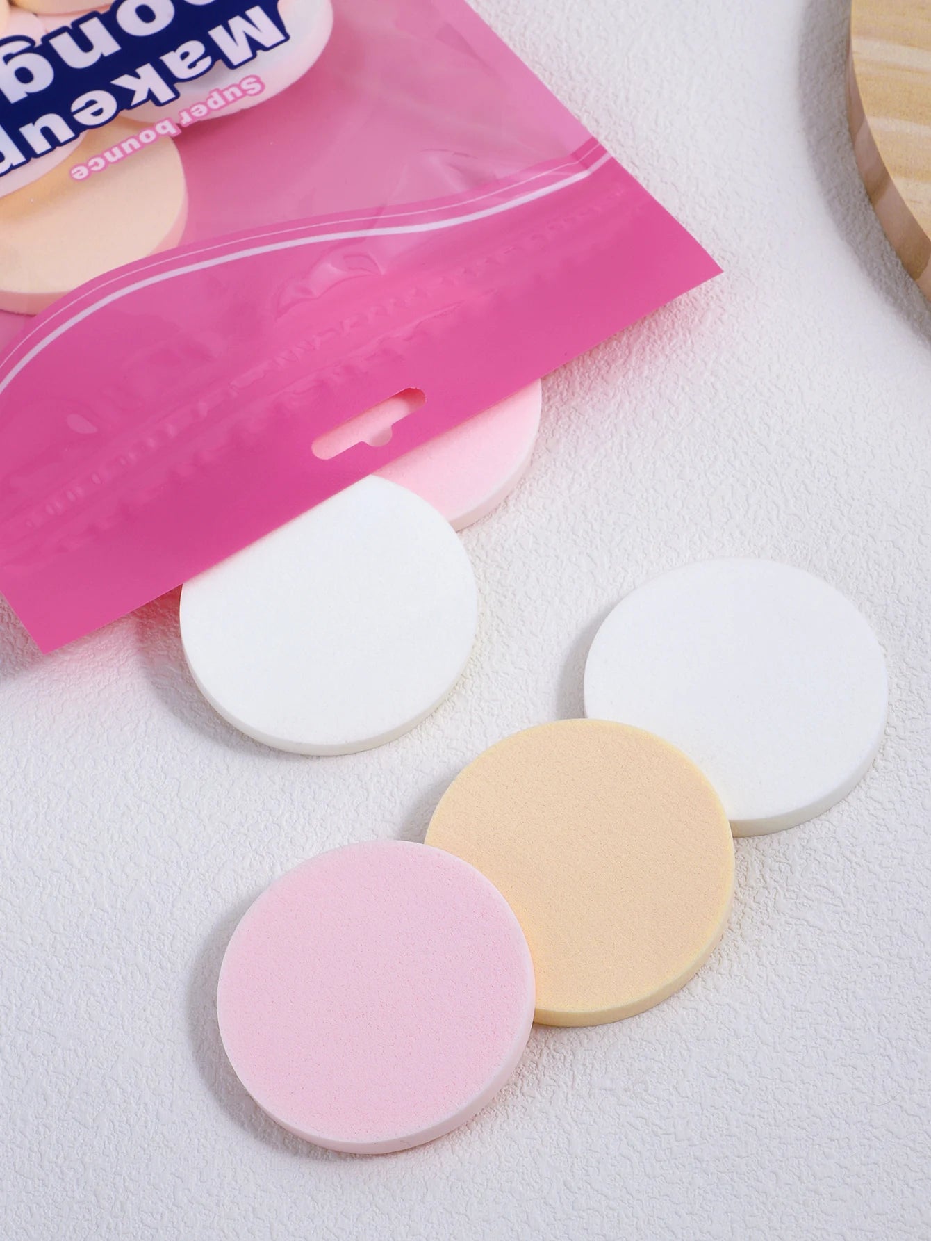 16/ Pack, colorful dry and wet makeup powder puffs