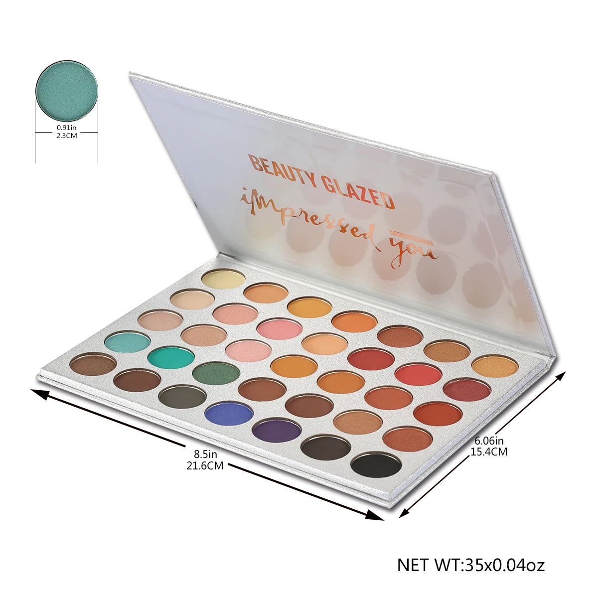 BEAUTY GLAZED Impressed Me Perfect 35 Colors