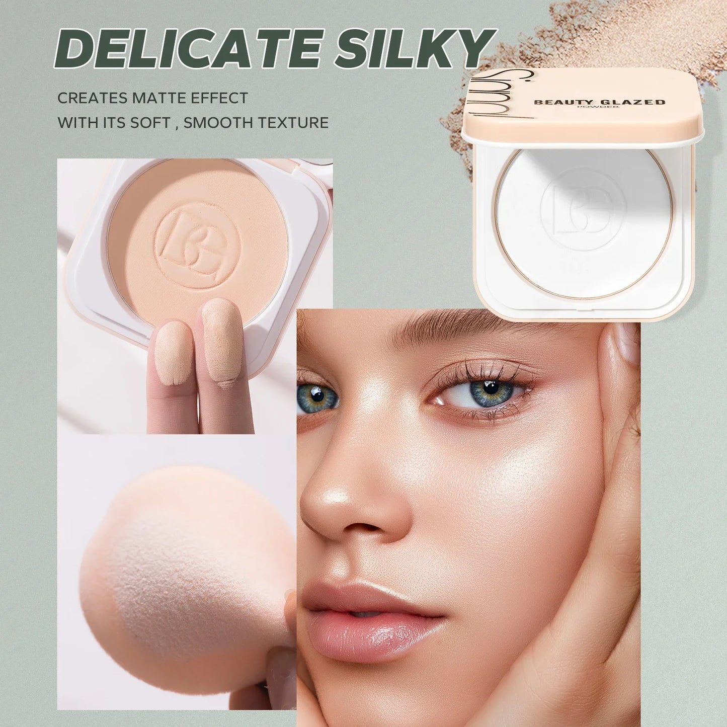 BEAUTY GLAZED Oil Control Face Powder
