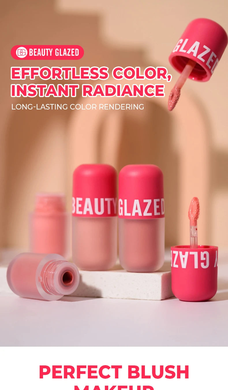 Beauty Glazed Liquid Blush 5 Colors