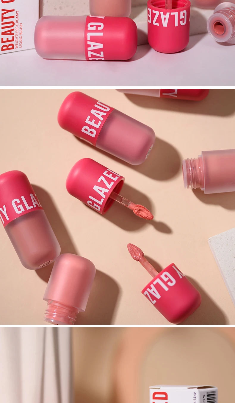 Beauty Glazed Liquid Blush 5 Colors